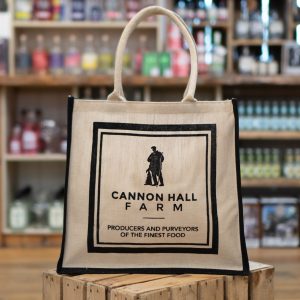 Cannon Hall Farm Official Hessian Shopper Bag - Large