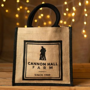 Cannon Hall Farm Official Hessian Shopper Bag Small