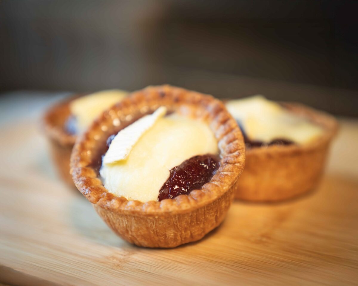 Small Brie & Cranberry Pork Pie