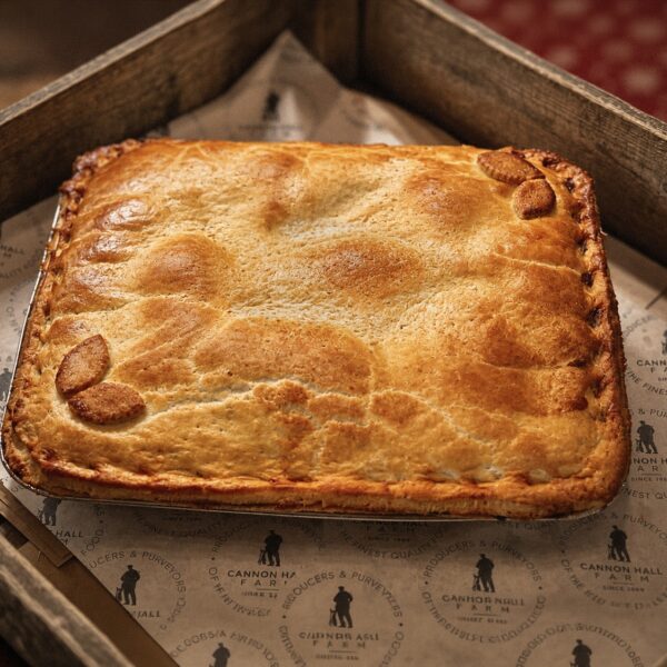 Large Turkey, Bacon & Cranberry Party Pie