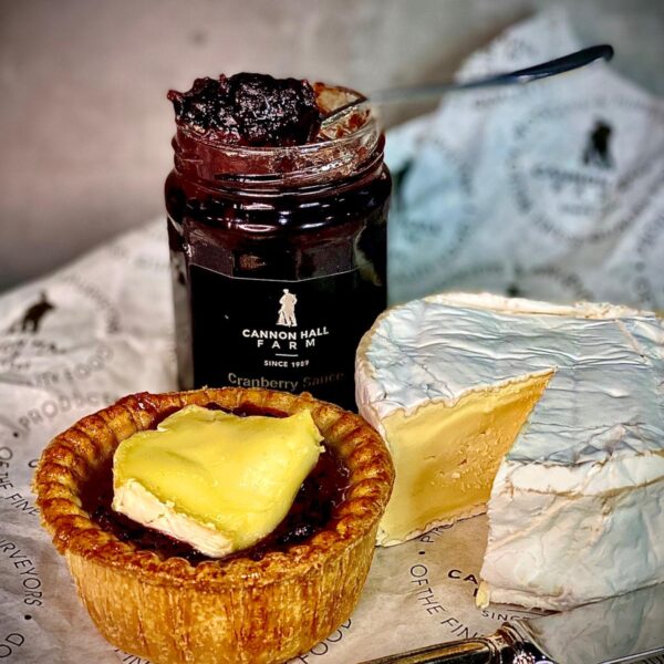 Small Brie & Cranberry Pork Pie