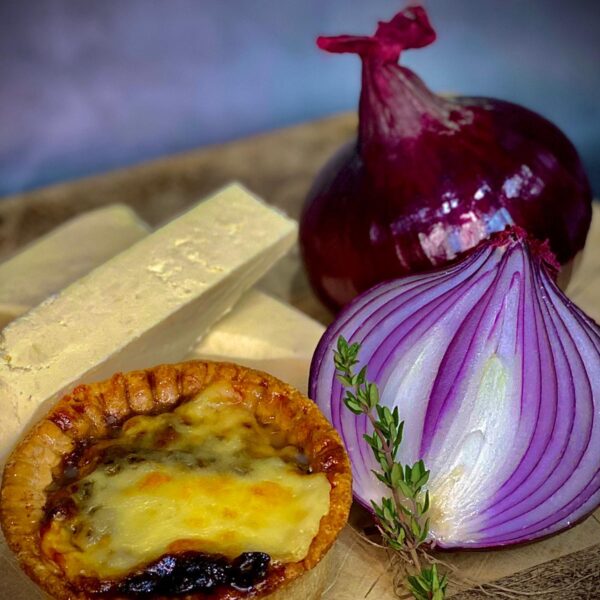 Small Lancashire Cheese & Red Onion Maramlade Pork Pie