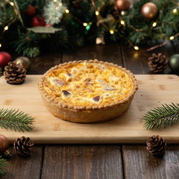 Cheese & Ham Quiche