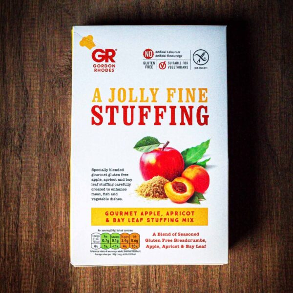 Gordon Rhodes gourmet apple, apricot and bay leaf stuffing mix