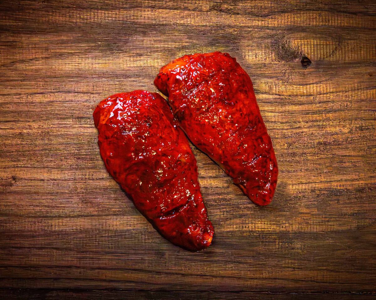 Tandoori marinated chicken breast fillets