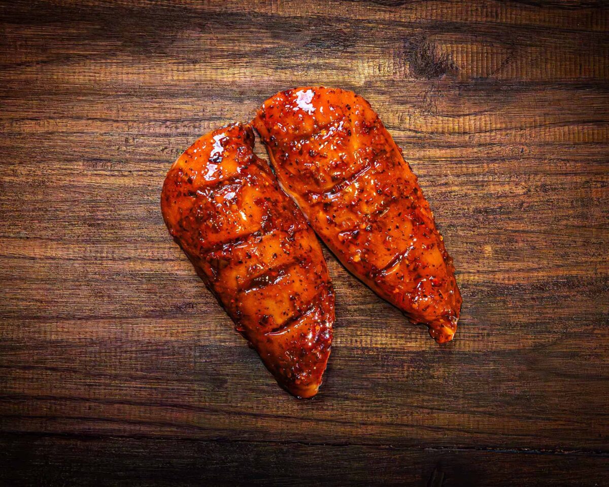 Piri piri marinated chicken breast fillets
