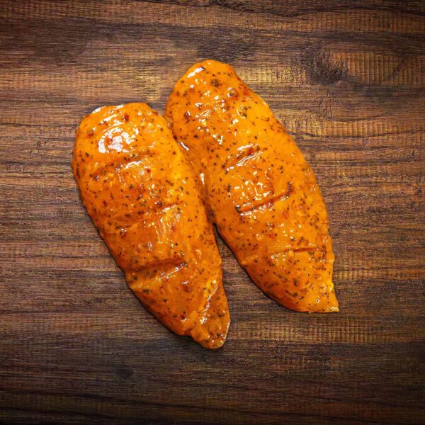 Coconut, lime and chilli marinated chicken breast fillets