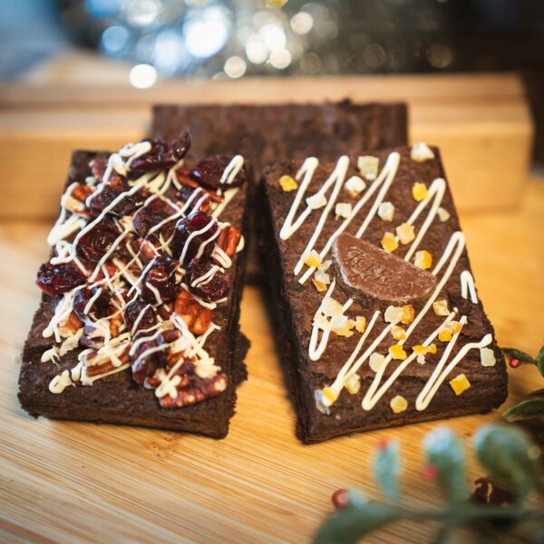 Homemade Festive Chocolate Brownies