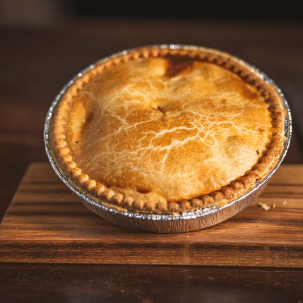 Large steak pie